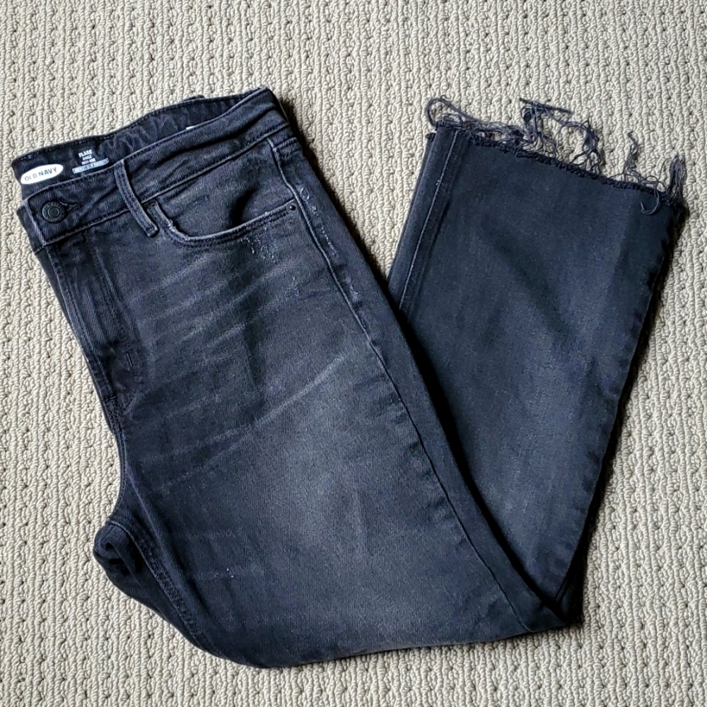 Old Navy Flare Ankle High Rise Jeans